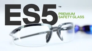 Crossfire ES5 Safety Glasses Matte Black I/O Lens ANSI Z87.1+ UV Protection - Bild 1 von 11