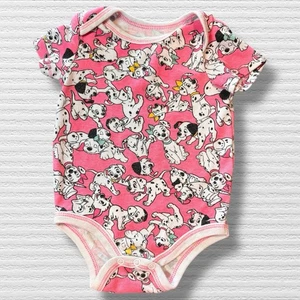 101 Dalmatiner rosa Disney Body Größe 3-6 Monate - Bild 1 von 4