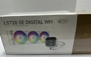 Deepcool LS720 SE Digital WH weiß 360mm Flüssigkeitskühler mit Statusanzeige - Bild 1 von 4