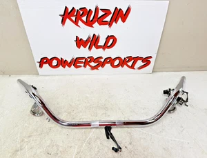 1997 HARLEY DAVIDSON SOFTAIL OEM Handlebar Handle Bars + Turn Signal Hidden Wire - Picture 1 of 16