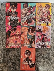 7 Toilet-Bound Hanako-Kun 1,2,5,7,8,10 & After School English Manga PB Book Lot - Picture 1 of 21