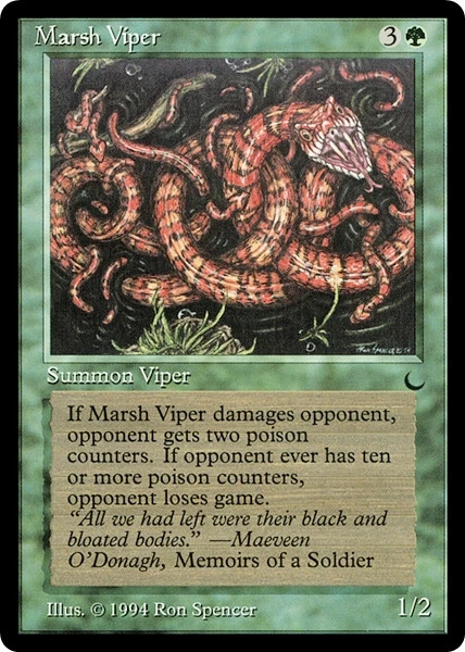 MARSH VIPER x4 mtg LP The Dark 4 Common - Image 1 of 1