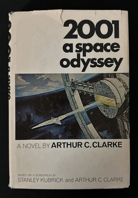 2001: A Space Odyssey by Arthur C. Clarke BCE HC/DJ 1968 - Image 1 of 4