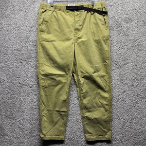 Stoic Pantaloni Uomo XL Marrone Verde Venture Utility Vita Media Conica Caviglia Escursione STW075 - Foto 1 di 11