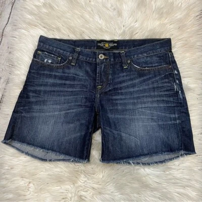 Pantalones cortos de mezclilla para mujer Lucky Brand 7W10721 Riley talla 6/28” Foto 1 de 4