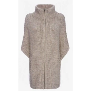 INTERMIX Alpaka Jacke Pullover •S• Oversize Kuschel Cardigan Full Zip Wolle 385€ - Bild 1 von 9