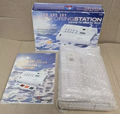 Estación de Monitoreo Sol y Cielo Radio Shack 28-281 Feria de Ciencias Estación Meteorológica  Foto 1 de 4