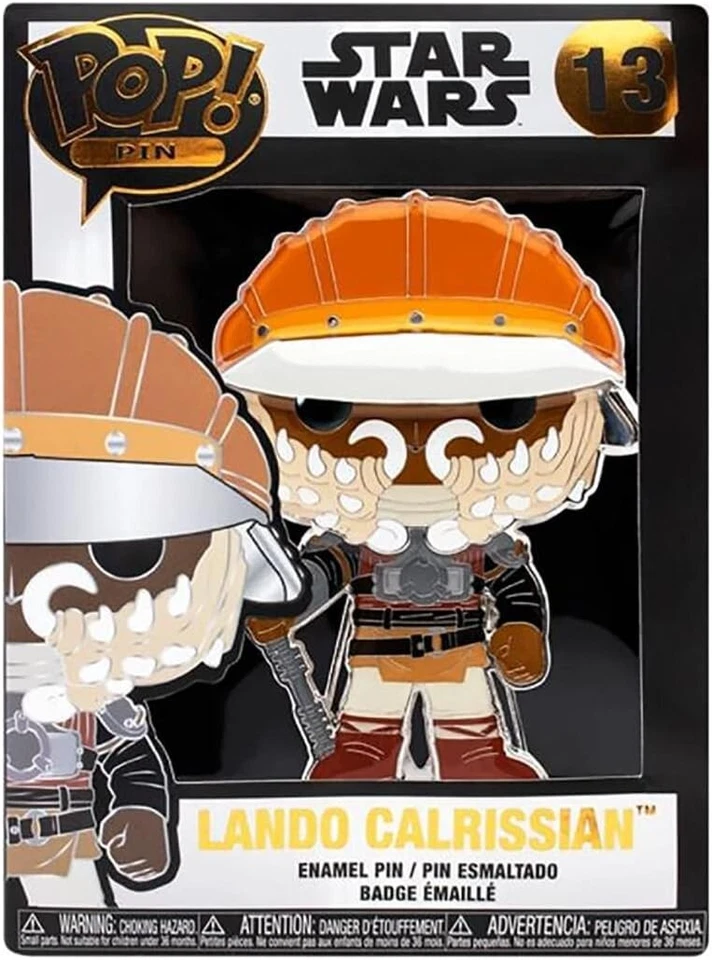 Pin Esmalte Funko Pop Star Wars: Lando Calrissian Disguise Foto 1 de 1