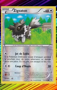 Zigzaton Reverse - XY5:Primo Choc - 111/160 - Carte Pokemon Française - Imagen 1 de 1