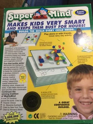 SUPERMIND Educational Toy Tangram Puzzles Shapes Parent's Teacher's Choice Award - Image 1 of 3