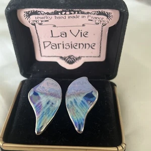 La Vie Parisienne Abalone Ohrringe mit Box - Bild 1 von 6