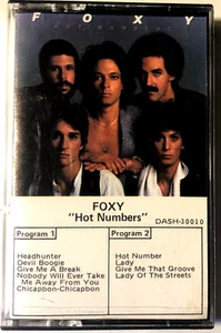 Foxy Hot Numbers Cassette disco funk Dash-30010 - Picture 1 of 5