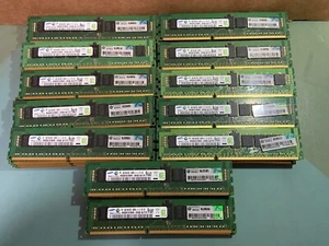 Lot 58 Samsung 8GB 1Rx4 PC3-12800R Server Memory RAM M393B1G70BH0 DDR3 - Picture 1 of 2
