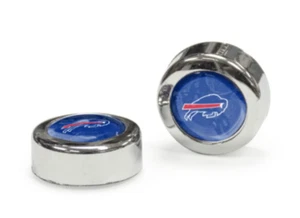 NFL Football Buffalo Bills License Plate Screw Caps - Picture 1 of 2