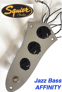 CONTROL PLATE FENDER SQUIER JAZZ BASS Affinity - complète - JBass - Bild 1 von 7