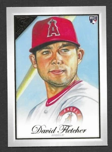 2019 Topps Gallery #118 David Fletcher RC Los Angeles Angels - Picture 1 of 1