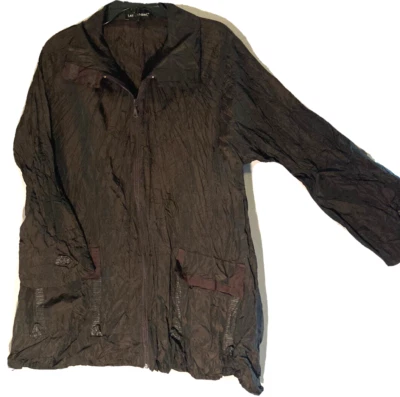 Chaqueta Lauren Vidal Francia (Babette) Plisada Cremallera Frontal Bolsillo L Foto 1 de 4