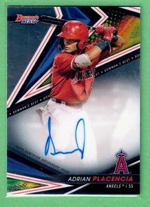 2022 Bowmans Best Adrian Placencia Auto Autograph Angels SP - Picture 1 of 2
