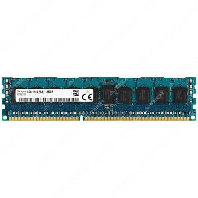 Hynix 8GB DDR3-1600 RDIMM HMT41GR7AFR4C-PB HMT41GR7MFR4C-PB Server Memory RAM - Image 1 of 2