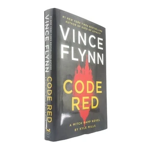 Vince Flynn Mitch Rapp Novel Code Red by Kyle Mills Book with Dust Jacket - Picture 1 of 8