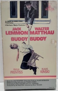 BUDDY BUDDY (VHS, 1982)  Jack Lemmon & Walter Matthau  Large Letterbox  *TESTED! - Picture 1 of 6