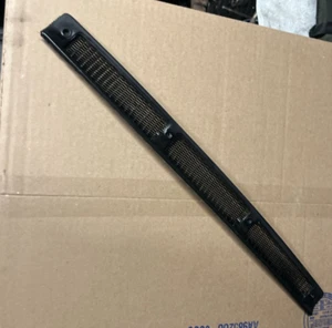 genuine porsche 911 930 center blower grille w/frame  BLACK 1968-89 - Picture 1 of 5