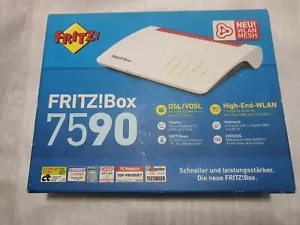 AVM FRITZ!box 7590 High End WLAN/DECT/VDSL Modem Router GEBRAUCT # is - Bild 1 von 3