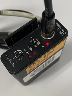 LECTROSONICS VHF TRANSMITTER M185 203.050 MHz - Image 1 of 4