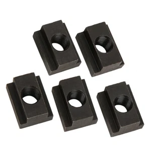 5 PC Bed Deck Rail T-Slot Nuts for Toyota Tacoma Tundra Tie Down Nut Steel - Picture 1 of 9