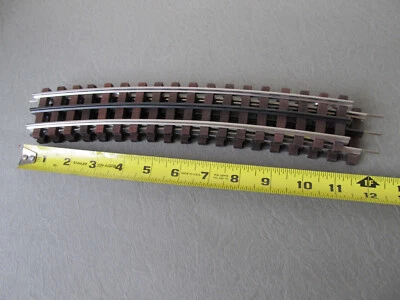 O-Scale 3 Rail Slightly Curved Track Wood Ties (Brown) Lot of 2 - Image 1 of 4
