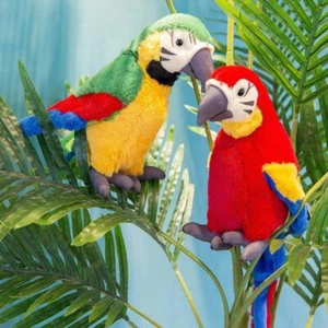 Stuffed Toys Parrot Plush Toy Parrot Plush Doll Simulation Plush Stuffed Doll - Picture 1 of 16