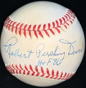 Robert Bobby Doerr Autographed Signed Full Name OALB Insc HOF 86 Red Sox PSA - Picture 1 of 6