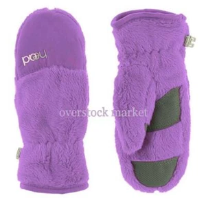 NEW! GIRLS TODDLER HEAD THERMAL FLEECE MITTENS! WITH DUPONT SORONA! VARIETY - Picture 1 of 4