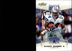 2008 Score Glossy Dallas Cowboys Football Card #79 Marion Barber