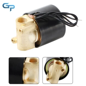 Electroválvula Eléctrica 1/4" 12V DC DN8 Aire Agua N/C Gasóleo Normalmente Cerrada - Imagen 1 de 12