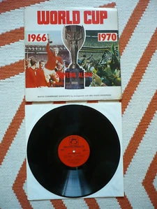 The Football World Cup 1966 1970 Souvenir Album Vinyl UK BBC Match Commentary LP - Imagen 1 de 7