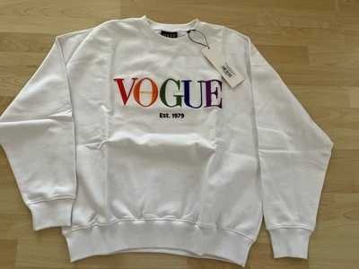 Vogue Sweatshirt Pullover Weiß Rainbow Edition Gr.XXL NEU - Bild 1 von 4