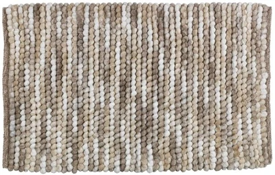 WENKO Bade Teppich URDU blau Dusch Matte Vorleger 60x90 cm Mélange Design WC - Bild 1 von 2