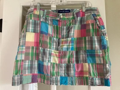 MINISSAIA XADREZ MULTICOLORIDA 100% Algodão CAPE MADRAS PATCHWORK - Tamanho. 12 - Imagem 1 de 3