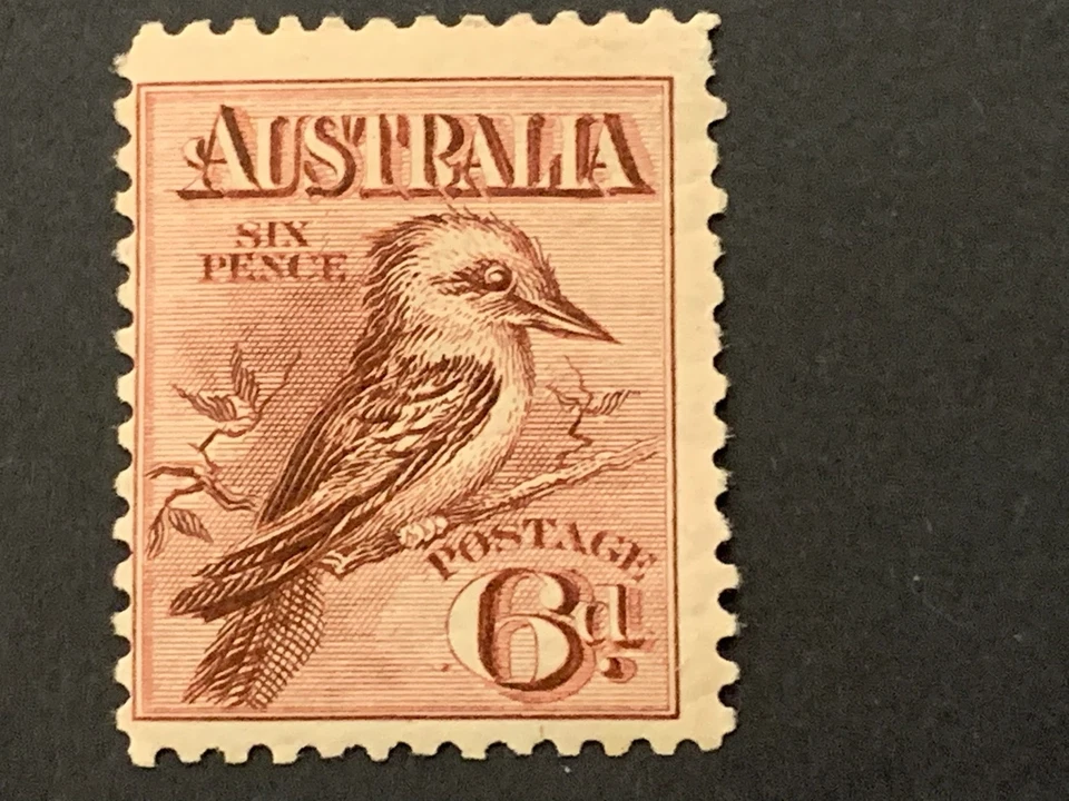 Australia - 1914  -  Engraved Kookaburra - MINT - image 1 of 1