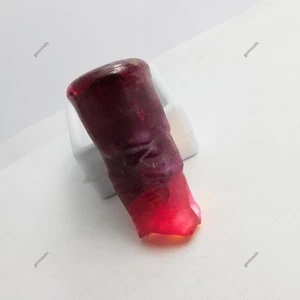 CERTIFIED 132 Ct Natural Red Ruby Uncut Loose Gemstone Uncut Raw Rough - Picture 1 of 8