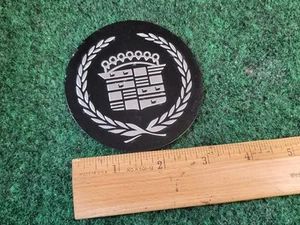 Cadillac Engine Motor Stick On Decal Emblem Badge Logo Nameplate 1M3 - Picture 1 of 5