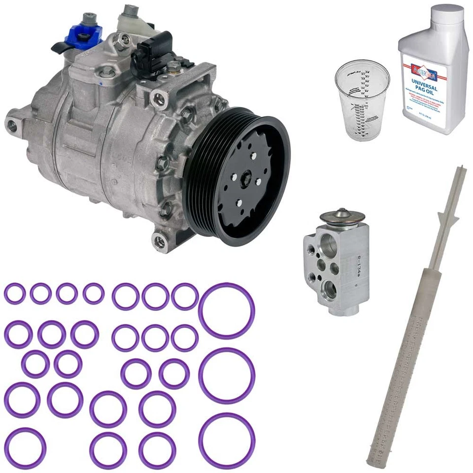 For Dodge Durango 2012 2013 Omega AC Compressor w/ A/C Repair Kit TCP - Image 1 of 1