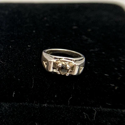 Новый 10k белое золото Baby кольцо w июня александрит Stn, 10 мм x 8, подвеска-подвеска,.6g, FREEBx $5 - Изображение 1 из 4