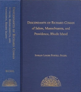 Genealogy / Descendants of Richard Coman of Salem Massachusetts 1st Edition 2006 - Imagen 1 de 1