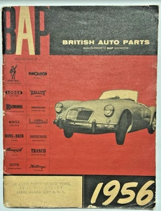 BRITISH AUTO PARTS 1956 Catalog BAP Accessories Jaguar AUSTIN HEALY Triumph 4F - Foto 1 di 16