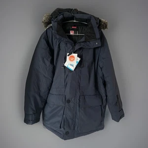Engelbert Strauss Vision Herren Jacke Parka blau mit Kapuze Gr.L Neu mit Etikett - Bild 1 von 16