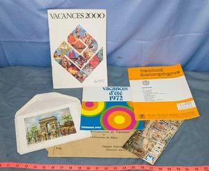 Lote de folletos de viaje y documentos turísticos en francés  - Imagen 1 de 1