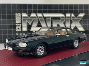 MATRIX 1/43 JAGUAR XJ-S 1975 RACING GREEN MET. MX41001-203 - Picture 1 of 3