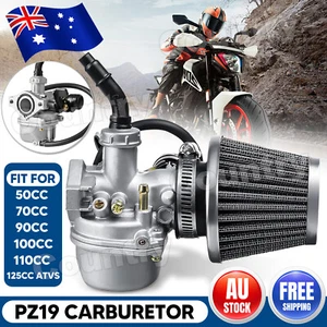 PZ 19mm Lever Choke Carb Carby Carburetor 50-125CC PIT PRO Quad Dirt Bike ATV - Picture 1 of 10